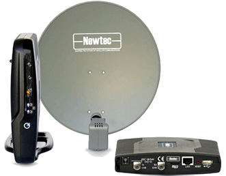 комплект для двухстороннего спутникового интернета для провайдера GxSat